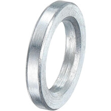 25 Pcs Galvanized Steel Spacer 1/2" Bore x 3/4" OD x 1/8" Length, Unthreaded Standoff Bushing Plain Finish, Round Metal Spacer Fits M12 Screws Bolts