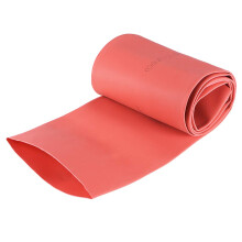 Heat Shrink Tubing, 60mm Dia 98mm Flat Width 2:1 Rate Shrinkable Tube Cable Sleeve 1m - Red