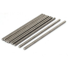 M5 x 140mm 304 Stainless Steel Fully Threaded Rod Bar Studs Fasteners 10 Pcs
