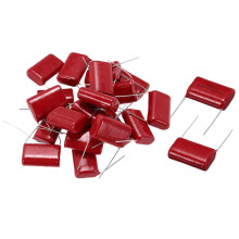 20Pcs CBB22 630V 225J 5% Tolerance Through Hole Metallized Polypropylene Film Capacitors