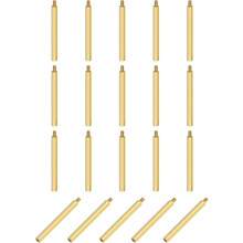 20Pcs Male to Female Thread Spacer Screws, M4 x 60mm + 6mm Brass Hex Standoff Screws PCB Motherboard for Drone Quadcopter, Computer and Circuit Board