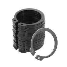 33.5mm External Circlips C-Clip Retaining Shaft Snap Rings 65Mn 30pcs