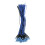 50pcs 3mm LED Diode Lights, Blue Light DC 12V Pre-Wired Small Emitting LED Light High Brightness 1