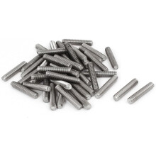 M5 x 25mm 304 Stainless Steel Fully Threaded Rod Bar Studs Fasteners 50 Pcs