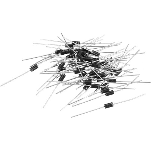 RL207 Rectifier Diode 2A 1kV Electronic Silicon Diodes 50pcs