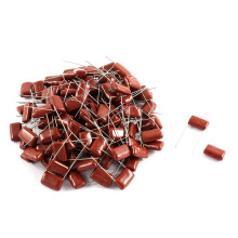 120Pcs CBB22 630V 104J 5% Tolerance Metallized Polypropylene Film Capacitors