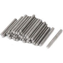 M4 x 40mm 304 Stainless Steel Fully Threaded Rod Bar Studs Hardware 50 Pcs
