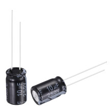 10uF 250V 8x12mm Electrolytic Capacitor, Radial Leads Aluminum Capacitors for TVs, LCD Monitor, VCD, 50Pcs
