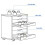 IKEA ALEX Drawer Unit on Castors 67x66 cm 5
