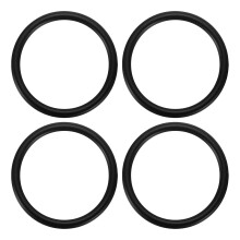 4Pcs 304 Stainless Steel O Ring, M4 x 20 x 28mm(WD. x ID. x OD.) Seamless Welded Circle Loop Round Ring Buckles for Luggage Webbing Craft DIY Decorati