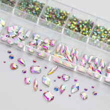 Multi Shapes Nail Charms Nail Rhinestones Charms Flatback Nail Gems Nail Supply C