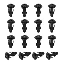 16 Set M6x28mm Jack Nuts, Carbon Steel Zinc Finish Expansion Screw Petal Nut, Multi-Grip Insert Rivet Nut Fasteners for Hollow Wall Iron Skin Line Use