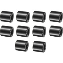 10pcs Stainless Steel Spacer 5/16" Bore x 5/8" OD x 5/8" Length Screw Bushing Plain Finish Round Metal Spacers for 5/16" Screws Bolts and Rods