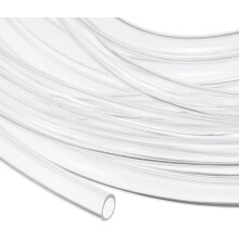 Clear PVC Tubing, 5.5mm ID x 7.5mm OD - 15ft PVC Tube Lightweight Vinyl Hose, Transparent Flexible Plastic Water Tubing for Air Oil Water Transfer Aqu