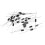 1N4007 Rectifier Diode 1A 1kV Electronic Silicon Diodes 30pcs 1