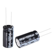 2200uF 50V 16x31mm Electrolytic Capacitor, Radial Leads Aluminum Capacitors for TVs, LCD Monitor, VCD, 10Pcs