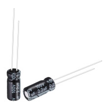 2.2uF 100V 5x11mm Electrolytic Capacitor, Radial Leads Aluminum Capacitors for TVs, LCD Monitor, VCD, 50Pcs