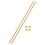 2 Sets Brass Fully Threaded Rod, M4x0.7mm Pitch Right Hand Threads Studs with Solid Brass Hex Nuts, 200mm/8 Long Threaded Screw Rods Fasteners for Anc 1