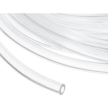 Clear PVC Tubing, 2mm ID x 4.4mm OD - 12.5ft PVC Tube Lightweight Vinyl Hose, Transparent Flexible Plastic Water Tubing for Air Oil Water Transfer Aqu
