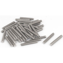 M6 x 40mm Male Thread 304 Stainless Steel Fully Threaded Rods Bar Studs 50 Pcs