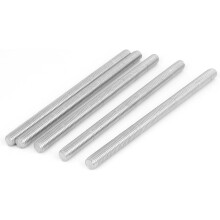 M10 x 180mm Metric Right Hand Thread Fully Threaded Rod Stud Fastener 5PCS