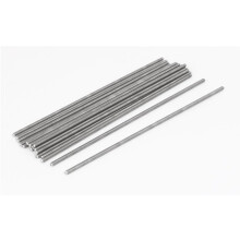 M3 x 150mm 0.5mm Pitch 304 Stainless Steel Fully Threaded Rod Silver Tone 20 Pcs