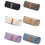 Glasses Protective Pockets Universal Glasses Case PU Pouch for Reading Light purple 2