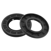 2Pcs Oil Seal, 1.57"x2.83"x0.3" TC Nitrile Rubber Double Lip Cover Shaft Oil Seal 40 x 72 x 7.5mm with Spring for Mechanical Automobile Bearing Shaft,