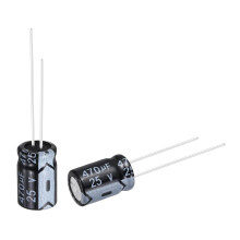 50pcs 470uF 25V 8x12mm Electrolytic Capacitor Radial Leads Aluminum mfd Micro Farad Capacitors for Power Supplies Audio Amplifiers Lighting Systems Ci