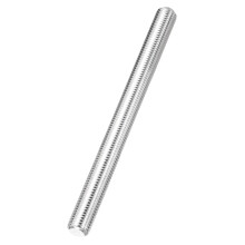 Fully Threaded Rod, M12 x 1.5mm Pitch 304 Stainless Steel Right Hand Fine Threads Studs, 100mm/4 inch Threaded Screw Rods Fasteners for Anchors Bolts