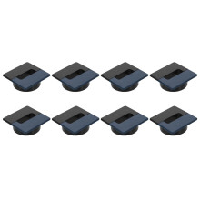 8 Pcs Desk Grommet, 60 Mm/2.36 Inch Cable Wire Grommet Organizer, Desk Hole Cover for Home Office Computer Equipment, Dark Blue