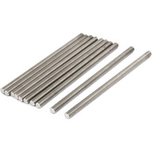 M8 x 160mm 1.25mm Pitch 304 Stainless Steel Fully Threaded Rods Bar Studs 10 Pcs