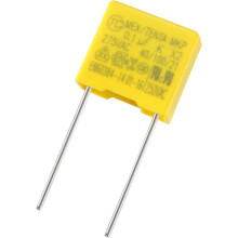Polypropylene Film Safety Capacitors 0.1uF 275VAC X2 MKP 10 Pcs