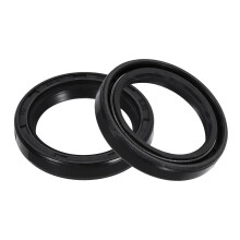 2Pcs Oil Seal, 1.1"x1.5"x0.24" TC Nitrile Rubber Double Lip Cover Shaft Oil Seal 28 x 38 x 6mm with Spring for Mechanical Automobile Bearing Shaft, Bl