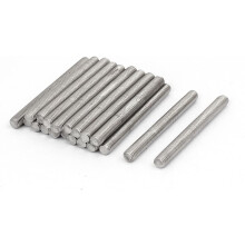 M5 x 50mm 304 Stainless Steel Fully Threaded Rod Bar Studs Silver Tone 20 Pcs