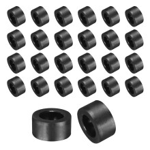 60 Pcs Rubber Spacers 30mm OD x 18mm ID x 15mm Height Round Anti Vibration Spacer Rubber Bushing Grommets