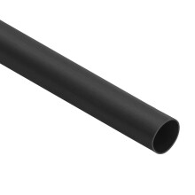 6.56 ft 3:1 Ratio Heat Shrink Tubing, 0.25" ID Wire Heat Shrink Tube, Waterproof Tubing Adhesive Shrinkable Wire Wrap Tube for Cable Sealing, Black
