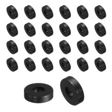 60 Pcs Rubber Spacers 12mm OD x 5mm ID x 3mm Height Round Anti Vibration Spacer Rubber Bushing Grommets
