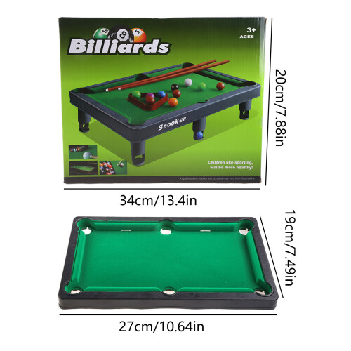 Home Office Desk Games Mini Pool Table Tabletop Desktop Billiards Snooker Game 1