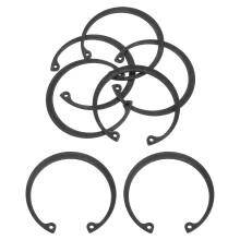 5Pcs 2-5/16" Internal Retaining Ring Circlip, 65 Mn Spring Steel Internal Circlip Snap Rings C-Clips for Grooved Shafts Studs, Black
