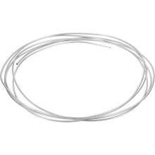 Stainless Steel Tubing Coil, 7/64" OD x 13 ft Industrial 304 Stainless Steel Tube, Welded Steel Tubing, Silver Tone (Wall Thickness 0.5mm)