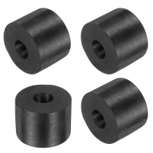 4 Pcs Rubber Spacers 50mm OD x 18mm ID x 35mm Height Round Anti Vibration Spacer Rubber Bushing Grommets
