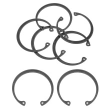 5Pcs 2-1/8" Internal Retaining Ring Circlip, 65 Mn Spring Steel Internal Circlip Snap Rings C-Clips for Grooved Shafts Studs, Black