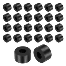 36 Pcs Rubber Spacers 35mm OD x 8mm ID x 20mm Height Round Anti Vibration Spacer Rubber Bushing Grommets