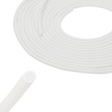 15Ft Backer Rod, 0.12 Inch Thick Silicone Rubber Foam Caulk Saver, Weather Strip Seal for Sealing Concrete Gaps, Expansion Joints, Crack Filling, Door