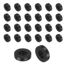 36 Pcs Rubber Spacers 35mm OD x 14mm ID x 8mm Height Round Anti Vibration Spacer Rubber Bushing Grommets
