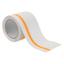 4 Inch x 16.4 ft Anti Slip Traction Tape, Clear Grip Tape with Yellow Glow, Waterproof Non Skid Strips for Indoor or Outdoor Stairs Steps, and Other S