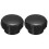 2Pcs Knurled Thumb Nuts, M6 x 21mm Clamping Nuts Round Knobs Fasteners Copper Core Lock Nut for 3D Printer Parts, Machine Tools(Black) 1