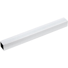 0.8" 6063 Square Aluminum Tube, 20mm x 20mm x 2mm Thickness 204mm/8" Aluminum Industrial Straight Tube, Seamless Metal Tubing for Construction DIY Hom