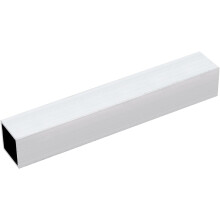 1.2" 6063 Square Aluminum Tube, 30mm x 30mm x 2mm Thickness 204mm/8" Aluminum Industrial Straight Tube, Seamless Metal Tubing for Construction DIY Hom